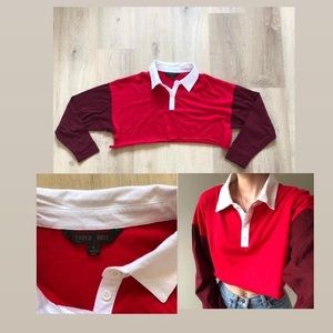 Collared long sleeve